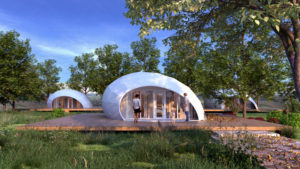 Waterdrop Glamping Pod - Jumei Glamping Tents and Pods
