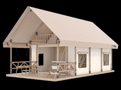Two-story Safari Tent