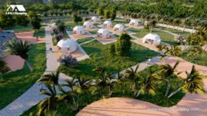 Glamping Resort Idea domes