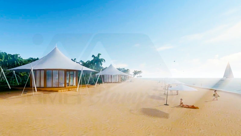 Luxury Safari Glamping Tent on the Island