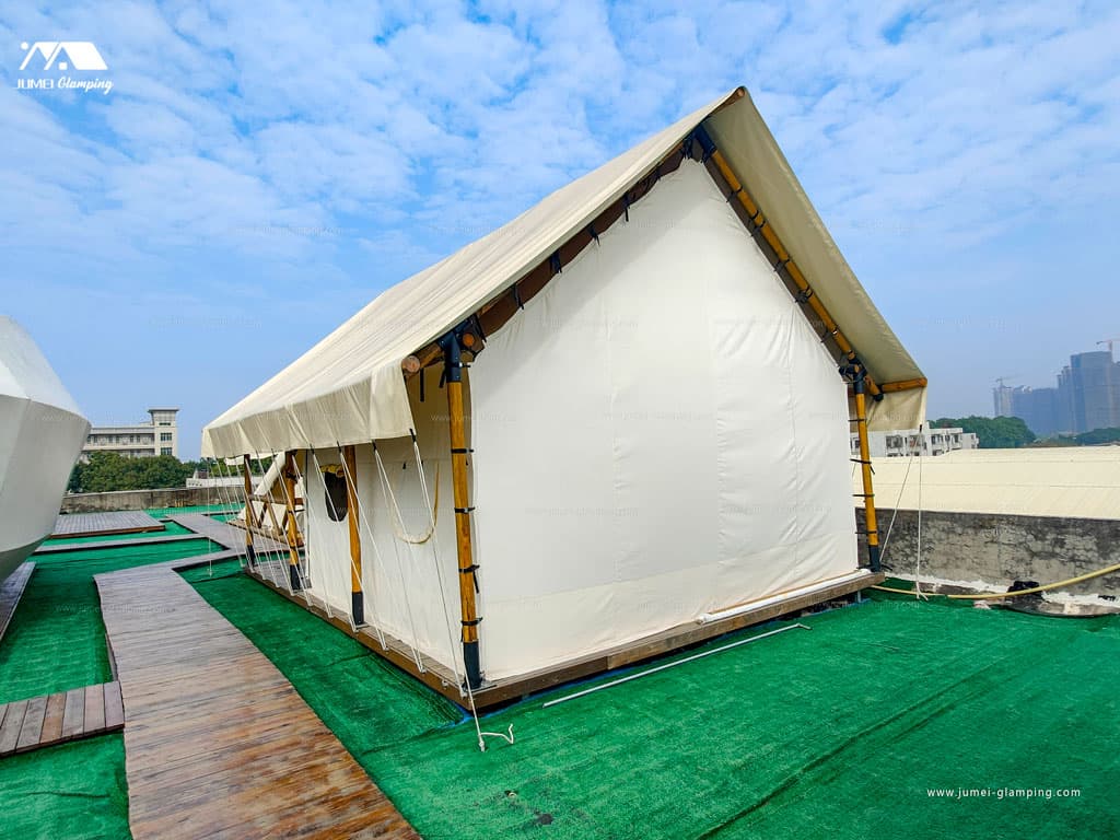 Luxury Safari Tent Back