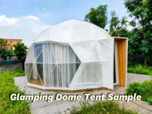 Glamping Dome Tent Sample