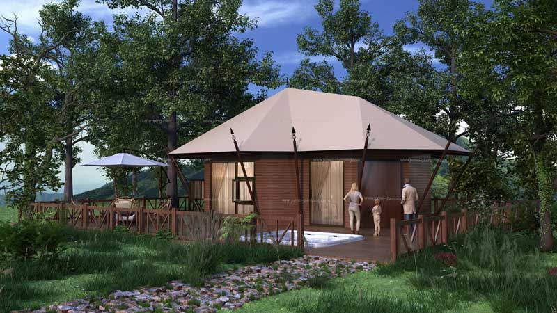 Lodge Tent M2 Idea