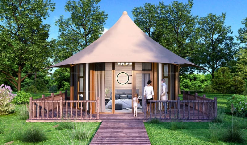 Luxury Lodge Tent Z1 Idea
