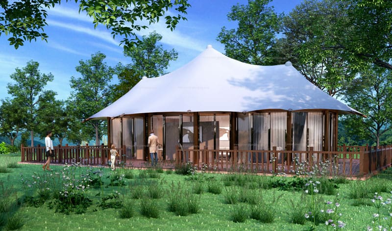 Luxury Lodge Tent Z3 Idea