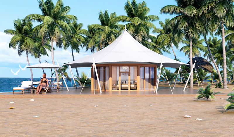 Luxury Lodge Tent Y1 Resort Idea