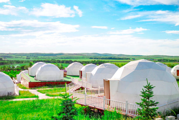Luxury Glamping Domes for Resort