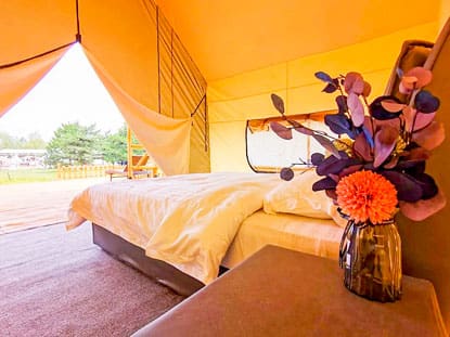 Luxury Safari Tent Interior