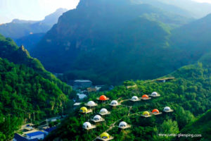 Colorful Glamping Domes Colorful Glamping Domes