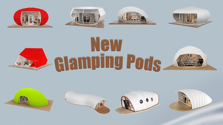 New Glamping Pods Catalog