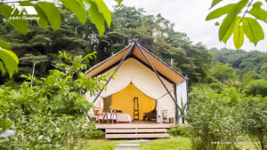 Luxury Safari Tent in the Woods
