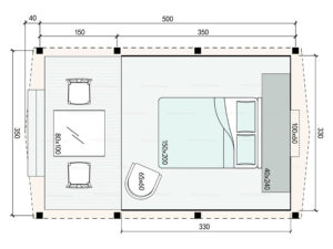 Basic Safari Tent(A-Frame Safari Tent) - Jumei Glamping Tents and Pods