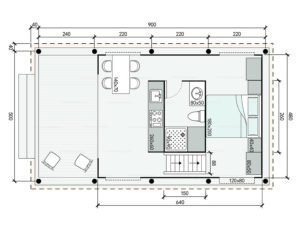 Two-Story Safari Tent - Jumei Glamping Tents and Pods