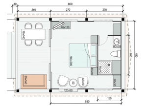 New Classic Safari Tent - Jumei Glamping Tents and Pods