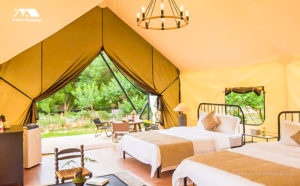 Safari Tent with Two Beds