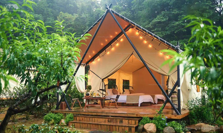 Luxury Safari Tents Glamping Resort In The Valley - Jumei Glamping ...