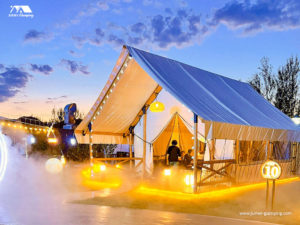 Luxury Safari Tent for Glamping BBQ