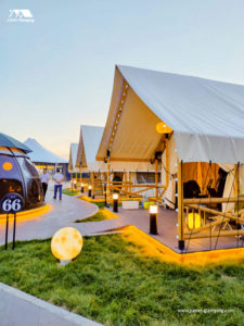 B32 Safari Tent for Glamping BBQ