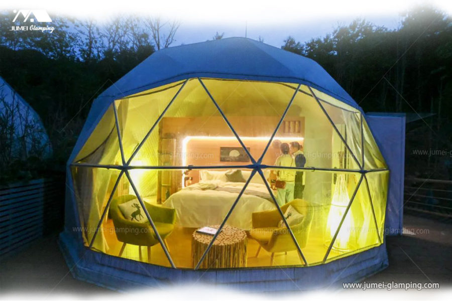 8 Styles 40s Glamping Domes and New Glamping Pods in a Resort - Jumei ...