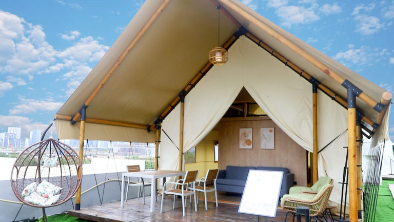 Safari Tent with Attic or Two-Story Safari Tent, How to Choose? - Jumei ...
