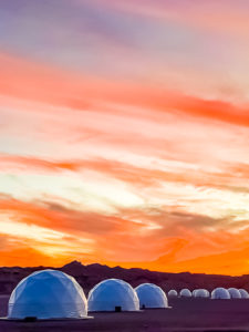 60 Glamping Domes on the Desert