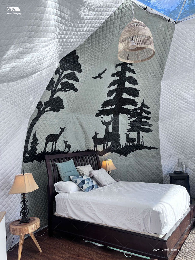 Glamping Dome Sweet Interior Design
