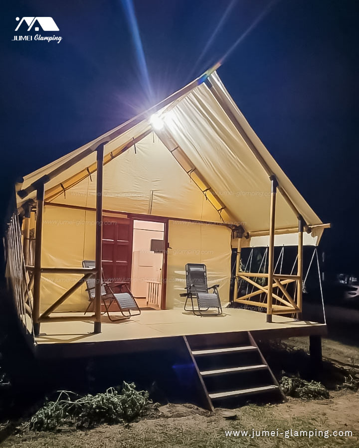 Luxury Safari Tent with Creative Interior Design