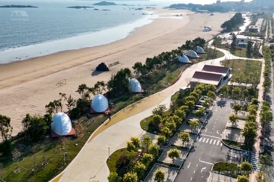 Beach Shell Glamping Pod An Amazing All Season Glamping Escape Jumei Beach Shell Glamping Pod An Amazing All Season Glamping Escape Jumei