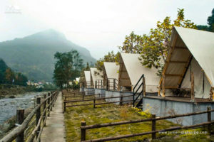 A-Frame Safari Tent with Veranda