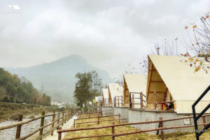 A-Frame Safari Tent with Veranda