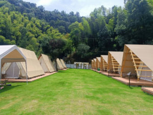 A-frame Safari Tent Glamping Retreat