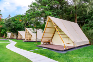 A-Frame Safari Tents