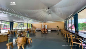 Luxury Lodge Tent Multi-function Hall Interior