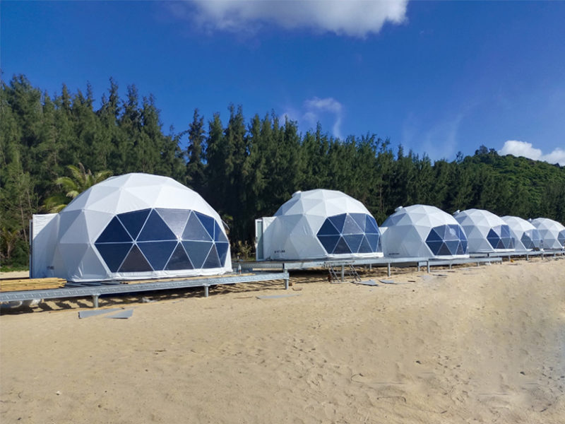 Dome tent glamping luxury hotel (7)