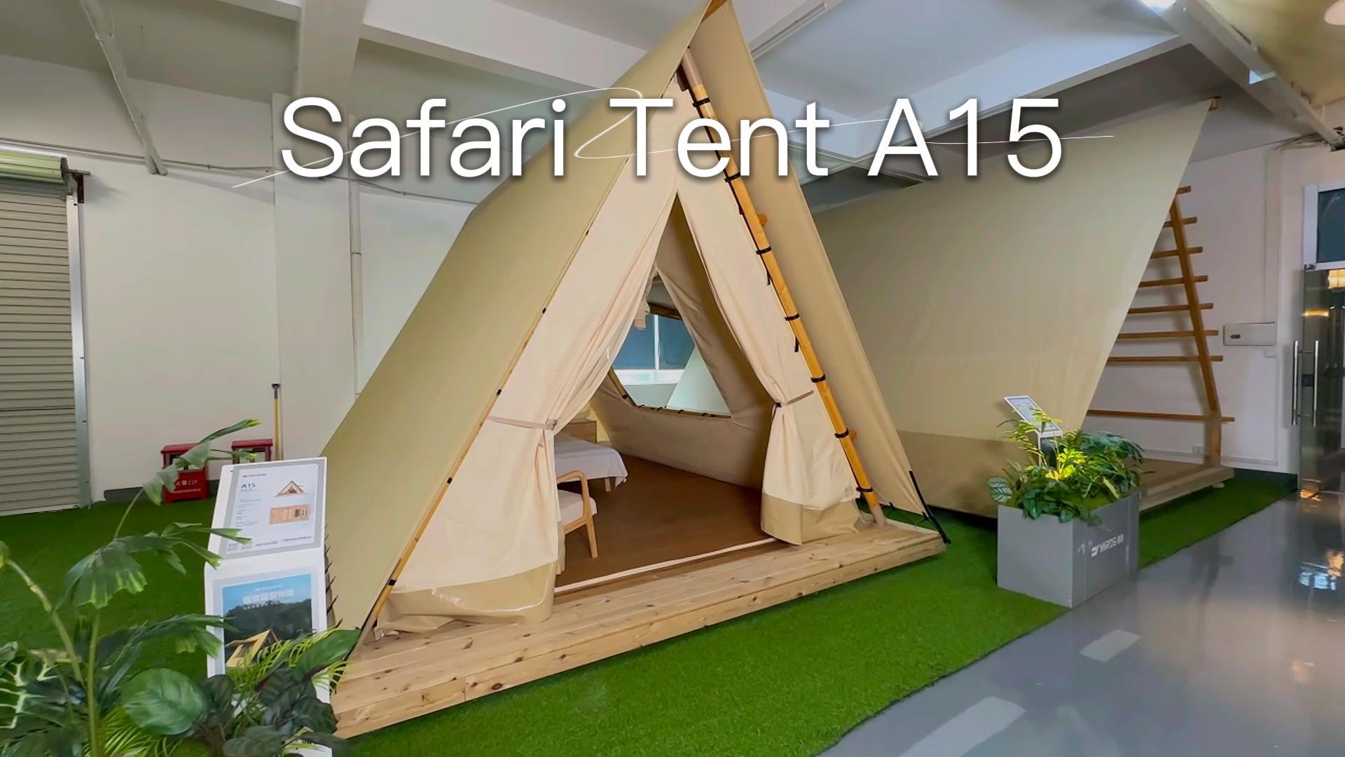 キャンバス　インテリア Mini Basic Safari Tent A15 - Jumei Glamping Tents